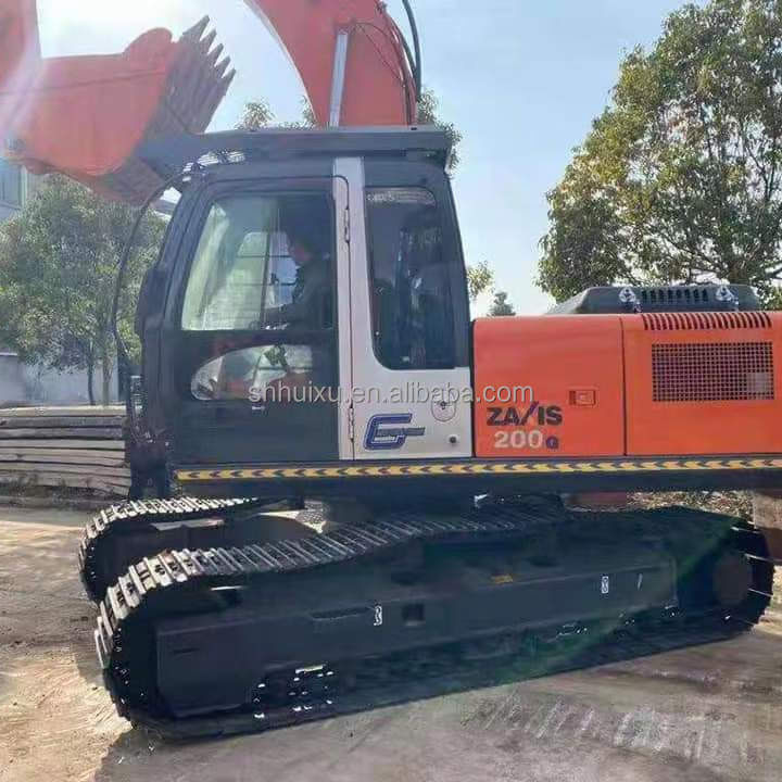 Hitachi in stock Good condition Hitachi ZX200-5 second hand Hydraulic crawler excavator/Used digging machine Hitachi ZX200-5 Cheap price