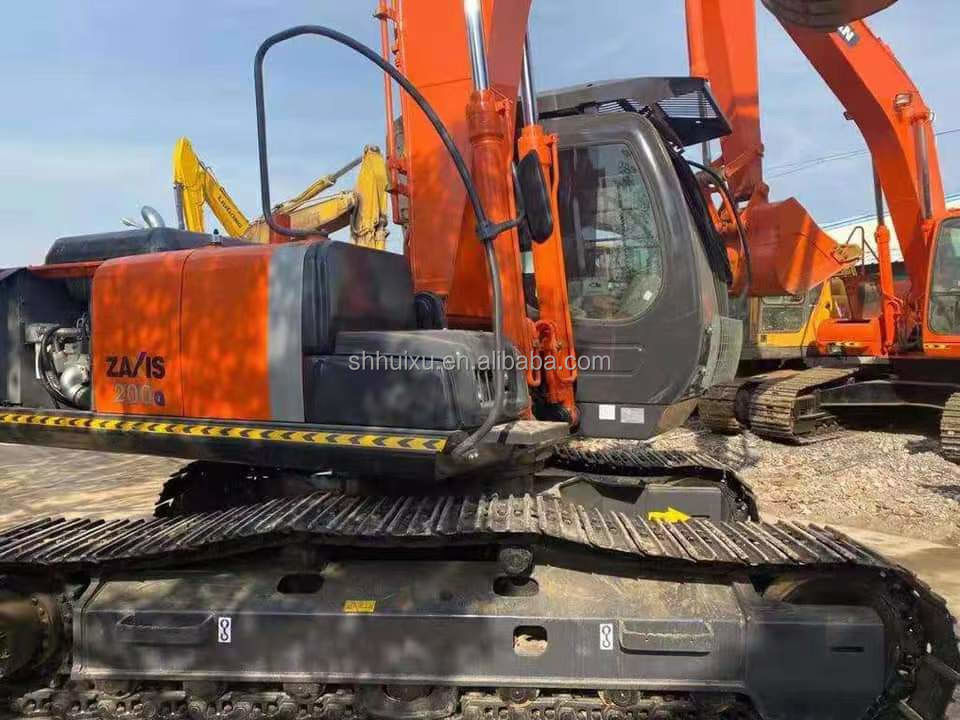 Hitachi in stock Good condition Hitachi ZX200-5 second hand Hydraulic crawler excavator/Used digging machine Hitachi ZX200-5 Cheap price
