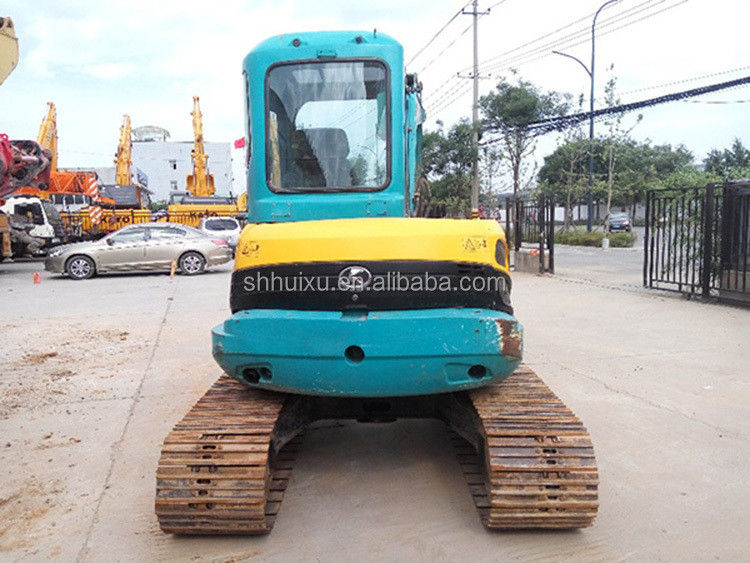 Japan quality used excavator Kubota 161 small 6.1 ton mini second hand crawler excavator