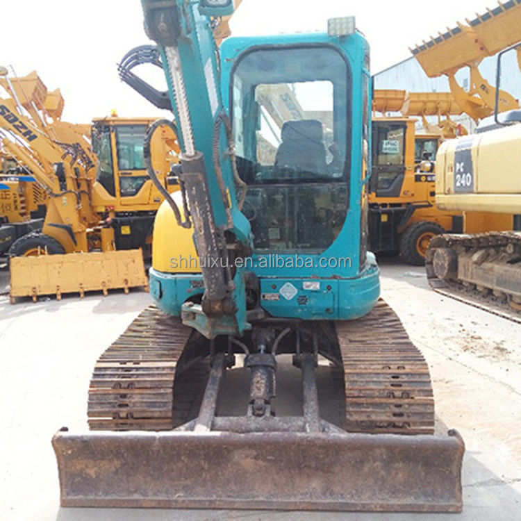 Japan quality used excavator Kubota 161 small 6.1 ton mini second hand crawler excavator
