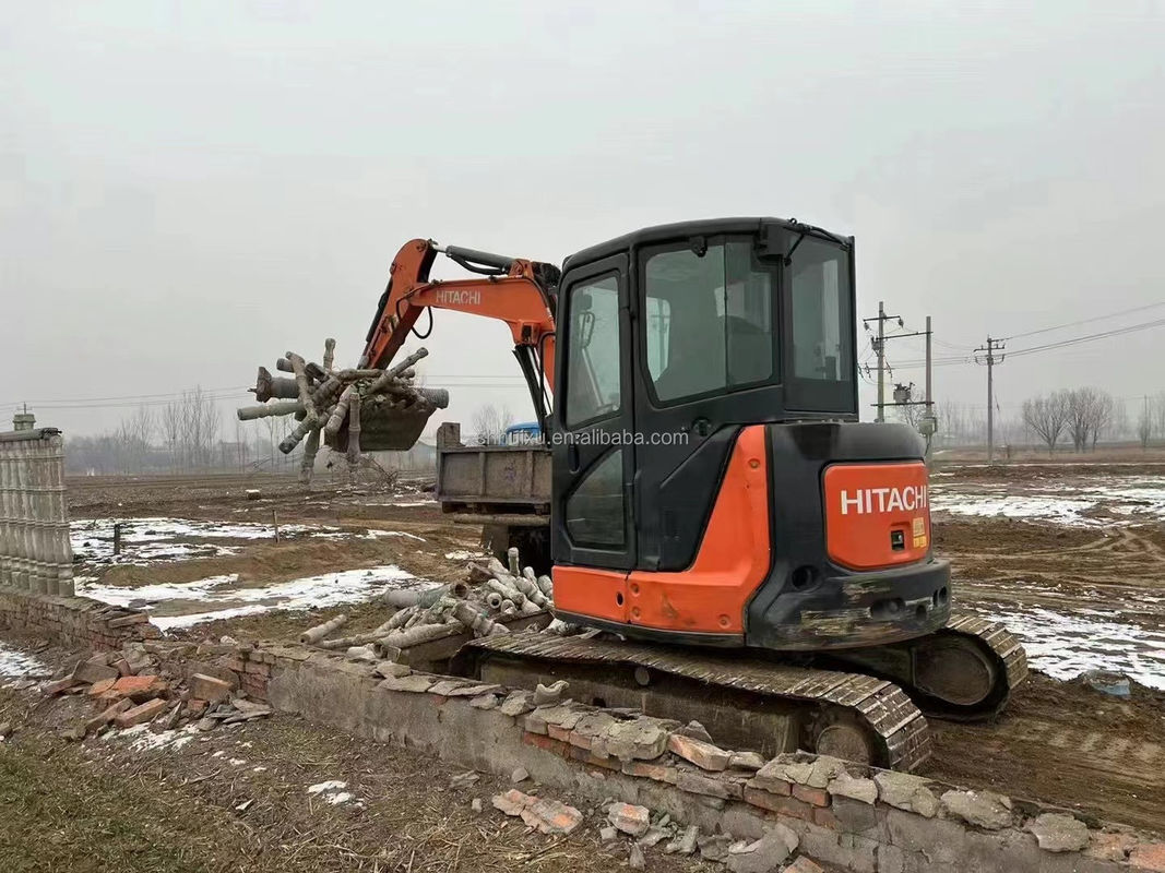 Hitachi  hot sale Used mini digger Hitachi ZX55U Cheap price/Nice quality Hitachi ZX55U Second hand hydraulic crawler excavator