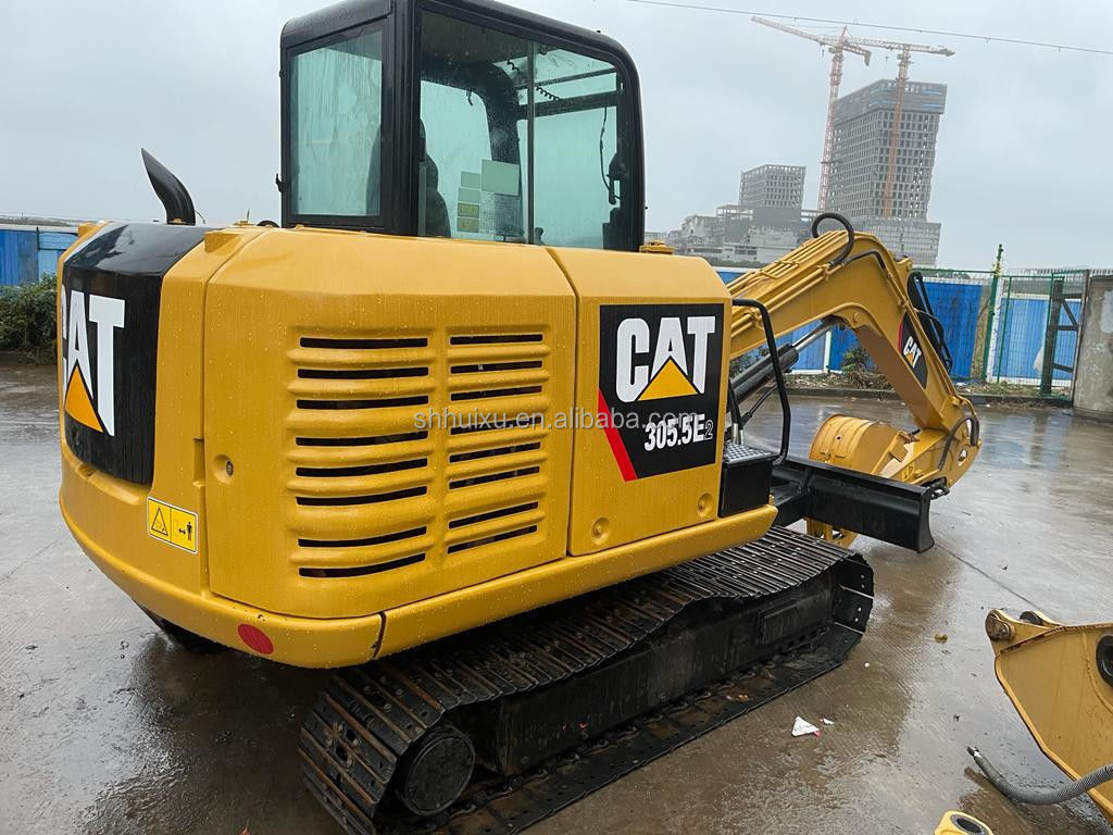 Low hour Mini Cat305.5E for sale Crawler Used Excavator Second hand digger 305.5E excavator