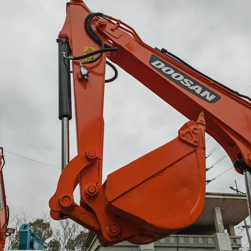 5.5 Ton Mini Used Doosan Dx55 Used Excavator 0.75m3 Bucket Capacity