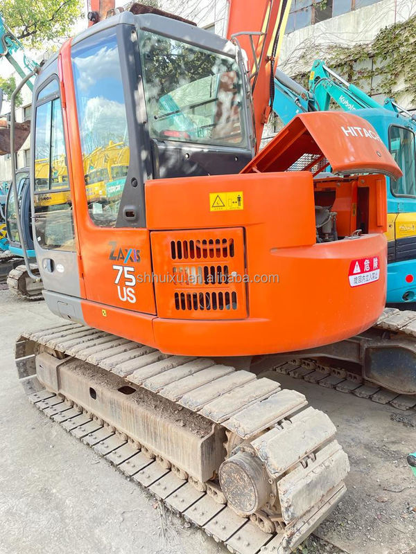 Hitachi in stock Japan origin Hitachi ZX75 Second hand hydraulic crawler excavator/Used mini digger Hitachi ZX75 nice quality Cheap price