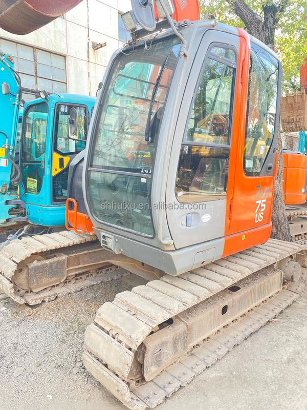 Hitachi in stock Japan origin Hitachi ZX75 Second hand hydraulic crawler excavator/Used mini digger Hitachi ZX75 nice quality Cheap price