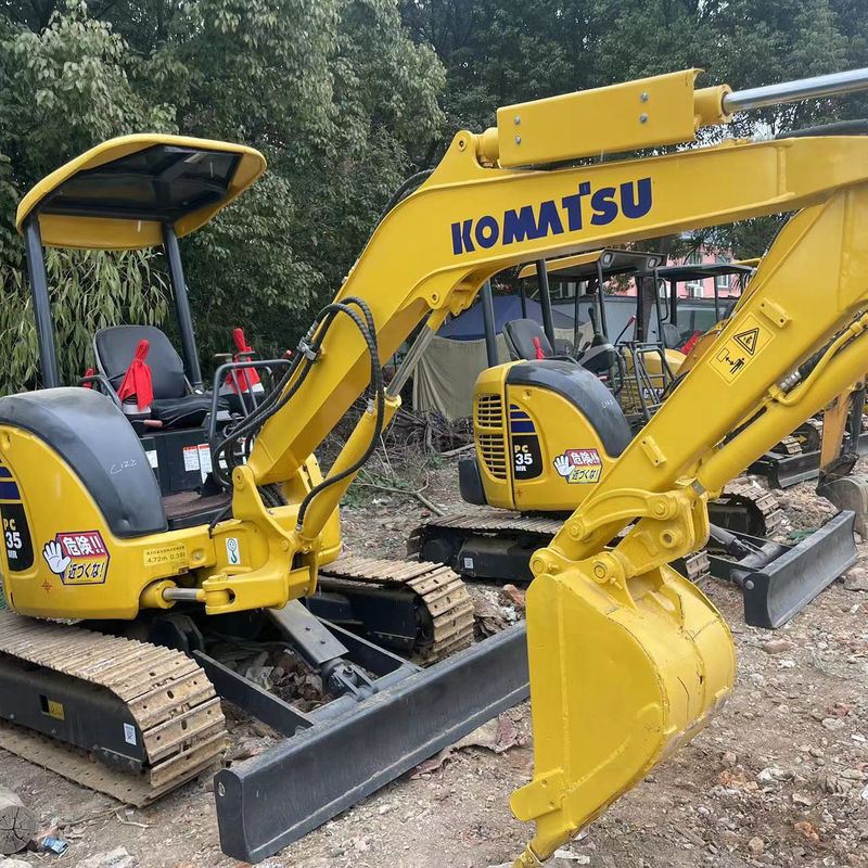 Used Excellent condition komatsu pc35 in stock now , Used komatsu excavator , Komatsu pc35 pc55 pc56 pc70 china Cheap excavator