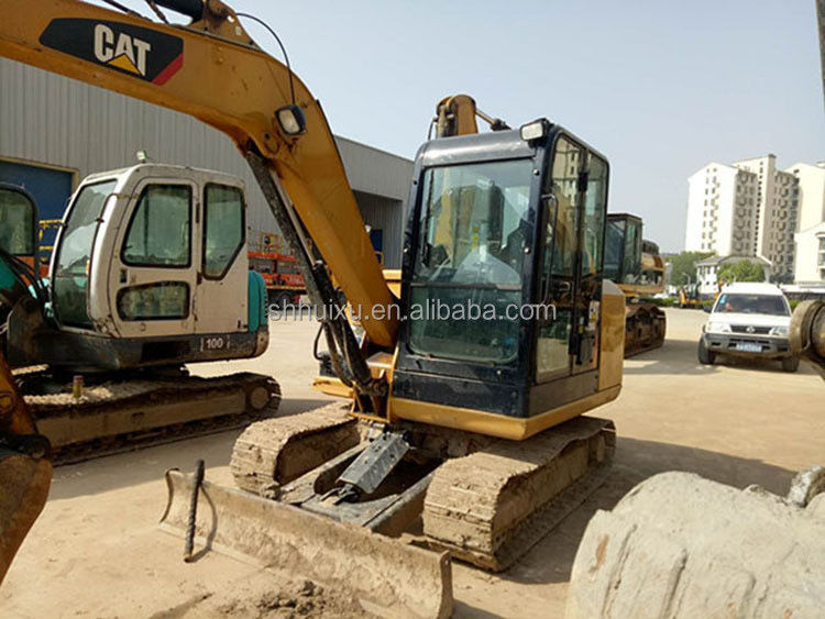 small digger Excavator Mini used excavator cat 60high quality  second hand excavator cat60 good condition for sale