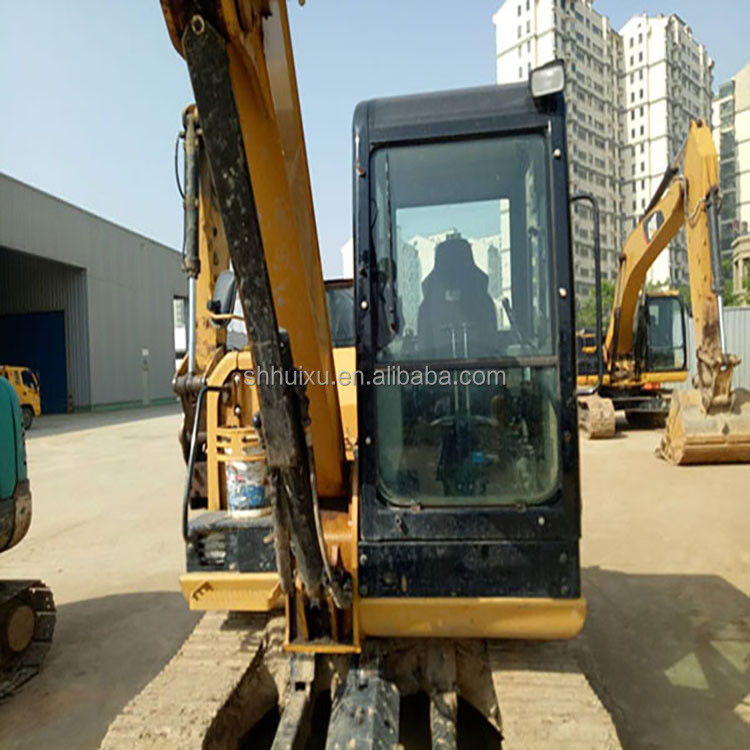 small digger Excavator Mini used excavator cat 60high quality  second hand excavator cat60 good condition for sale