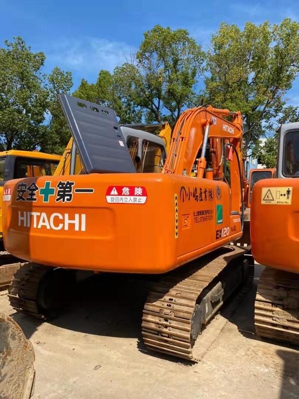 Bestselling HITACHI ex120 Hydraulic Crawler excavator Second hand Nice quality/Used  digging machine HITACHI ex120 hot sale