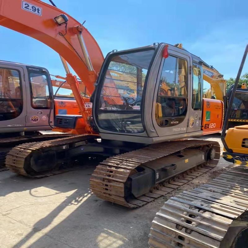 Bestselling HITACHI ex120 Hydraulic Crawler excavator Second hand Nice quality/Used  digging machine HITACHI ex120 hot sale