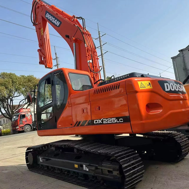 25 Ton Original Color Used Crawler Big Digger Doosan Dh225-9 Second Hand Excavator
