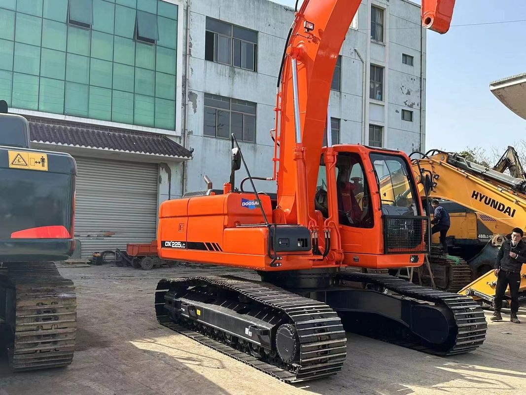 25 Ton Original Color Used Crawler Big Digger Doosan Dh225-9 Second Hand Excavator