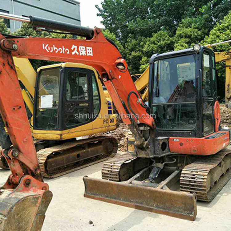 Used mini digger Kubota55 Japan origin cheap price/Second hand hydraulic crawler Excavator Kubota55 High quality