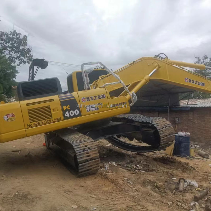 Used Japan komatsu400 crawler excavator 12 ton komatsu 400 excavator with original paint