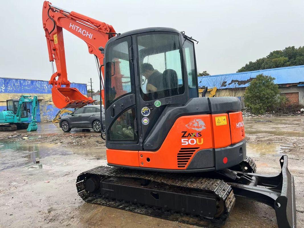 Used excavator Hitachi50U/used mini excavator hitachi 55u for sale second-hand digger hitachi mini digger 55U