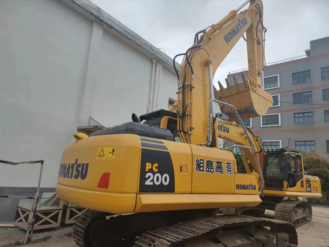 25.6TON Used komatsu PC 200 excavator /Almost new/second-hand komatsu PC 200-5 medium excavator