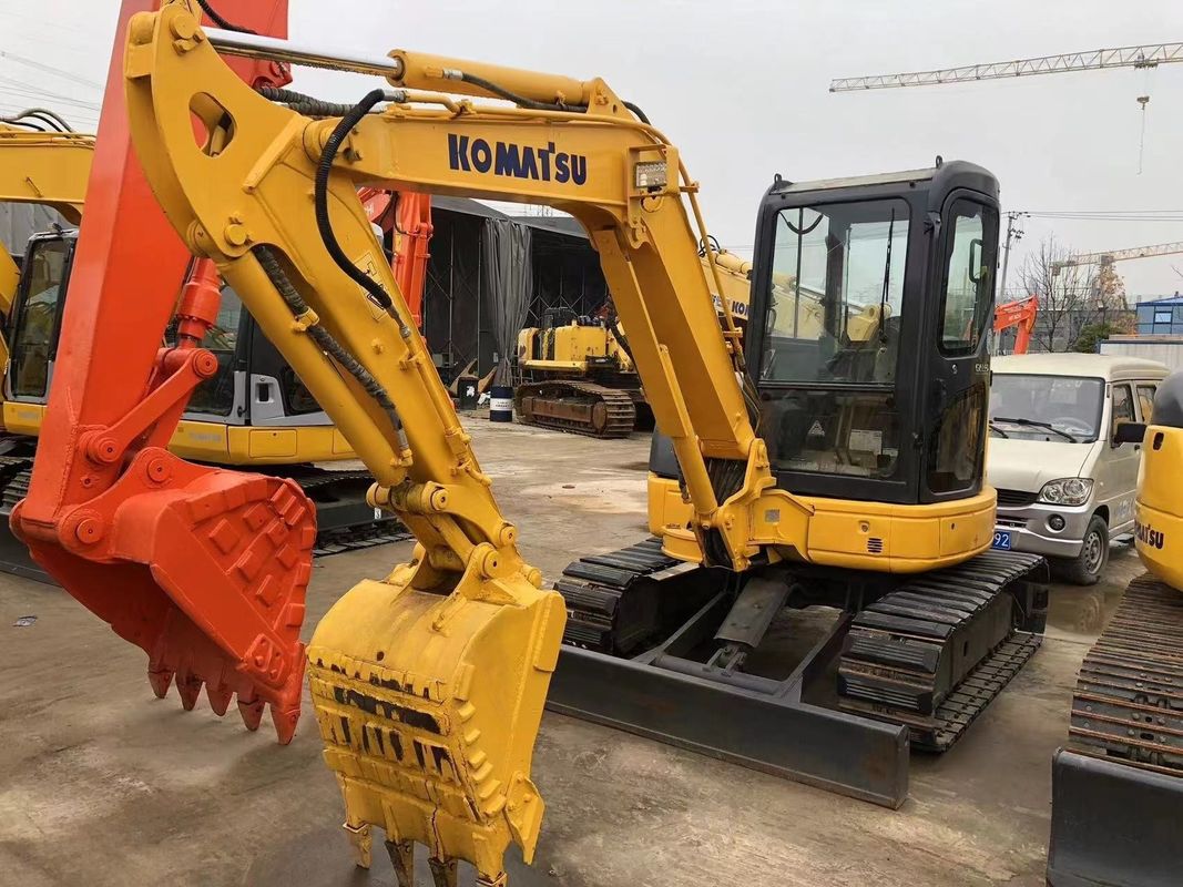 Used mini diggers Komatsu PC40 small used machinery hand earth digger mini trench digger