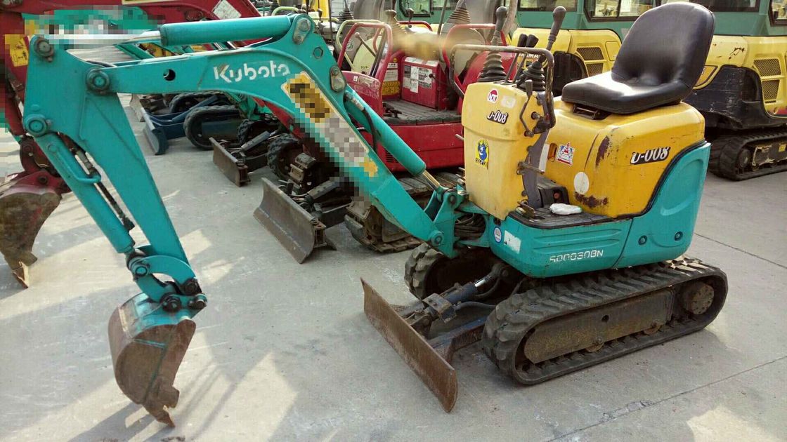 Best 0.8 Ton Mini Japan Original kubota U 008 Used Excavator In Shanghai With Great Price