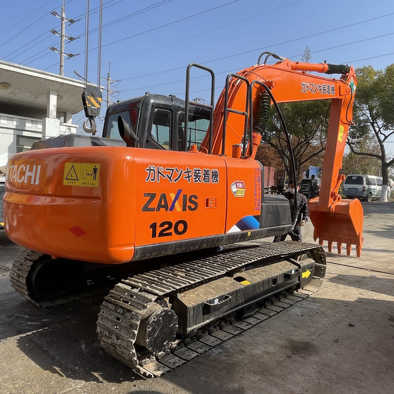 Used excavator Hitachi ZX120 digger machinery 12tons secondhand excavators building hitachi ZX120 construction machinery