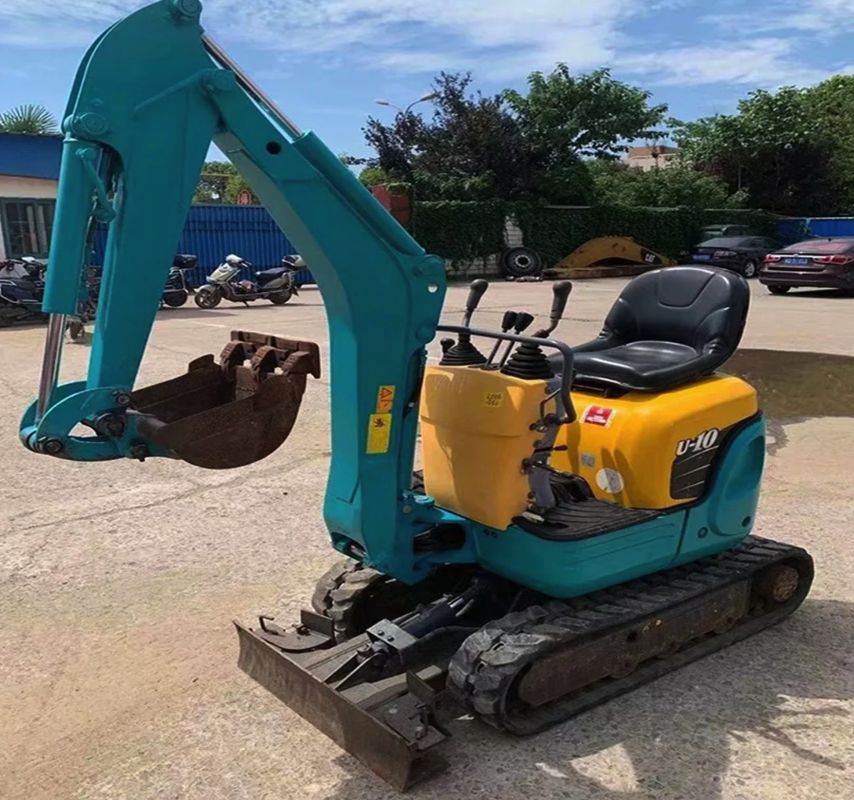Used Mini Excavator with long working hours and low prices for hot sale 1ton KUBOTA U10 Crawler Excavator