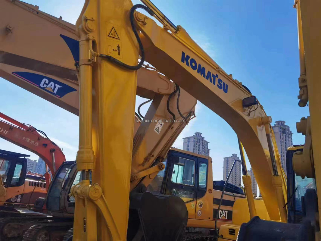 Hand used earth digger Komatsu PC110  used machinery hand used post hole diggers second hand diggers for sale