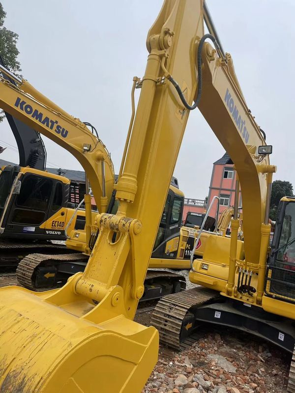 Hand used earth digger Komatsu PC130 used machinery 13 tons hand used post hole diggers second hand diggers for sale