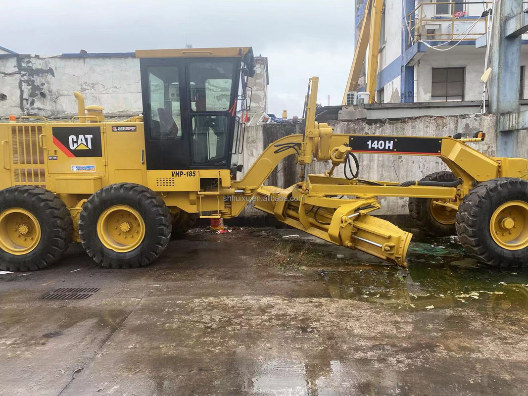 original Japan Used CAT140H Motor Graders for Sale,Caterpillar used 14H motor graders Caterpillar in stock