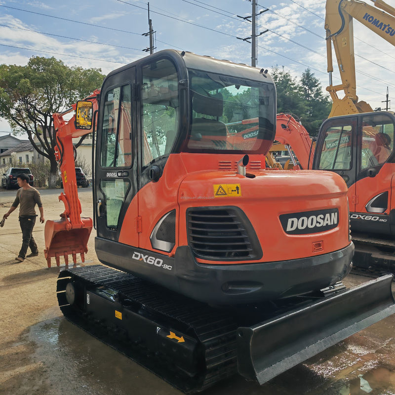 5.7 Ton Doosan DX 60 Dh60 Second Hand Excavator Used Crawler Excavator