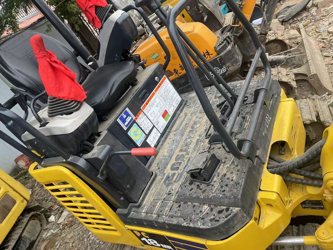 Used mini excavator Komatsu PC18 small digger used machinery mini excavator used second hand digger for sale
