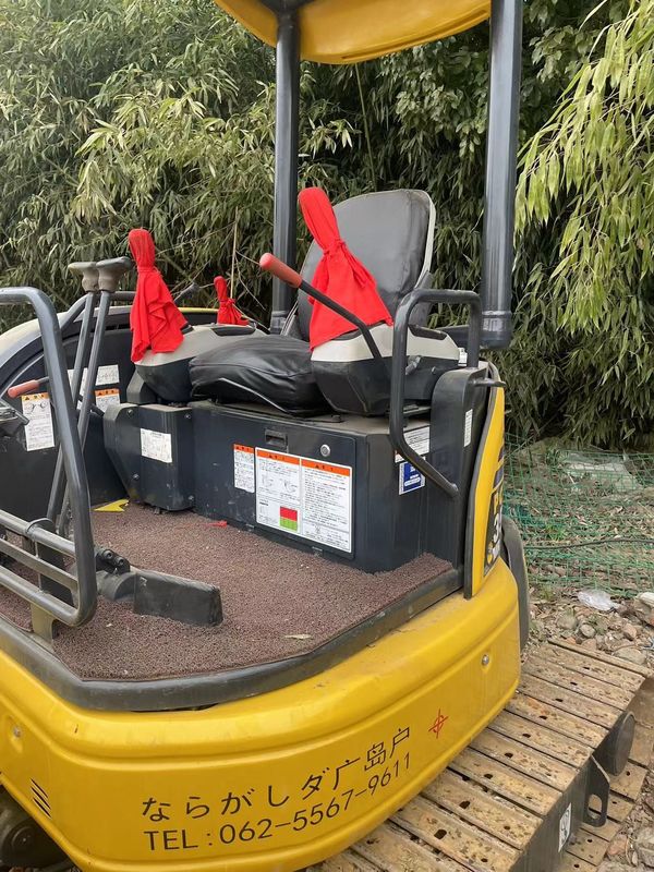 Used mini excavator Komatsu PC35 without cab small digger used machinery mini excavator used second hand digger for sale
