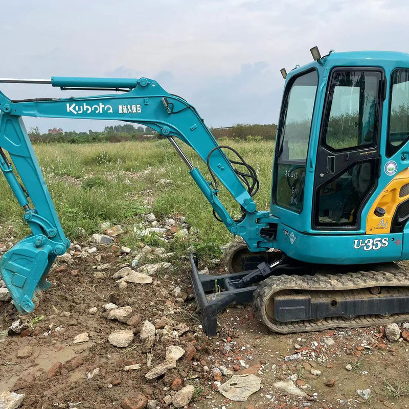 used mini Kubota U35S excavator second hand excavator in japan Kubota u35 mini excavator