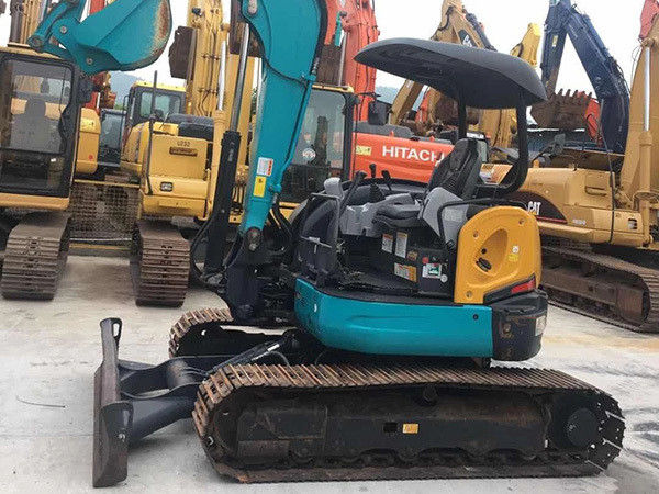 Used mini excavator Kubota U55 seond hand Kubota small excavator Japan original Kubota U55 mini digger