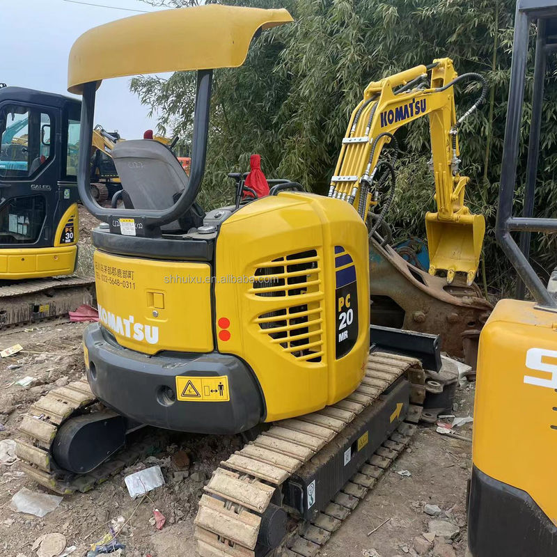 Mini excavator Komatsu PC20 without cab small excav mini excav sale for