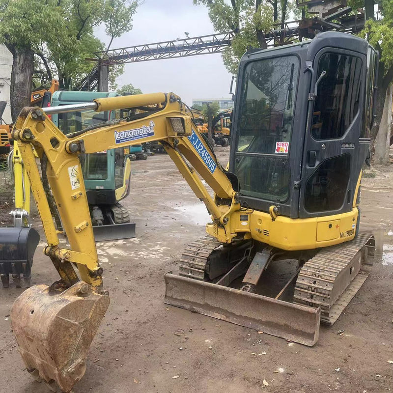 China garden excavator Komatsu PC20 with cab mini excavator for farm used agricultural machinery equipment