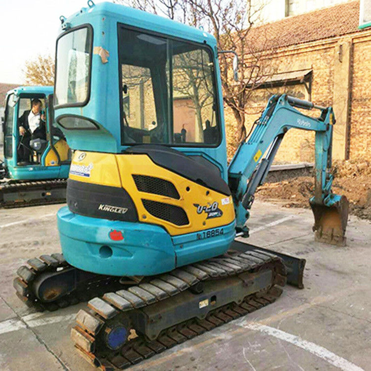 2ton Used Kubota U-20 Crawler Excavator Good condition KUBOTA U-20 mini used excavator with small digger