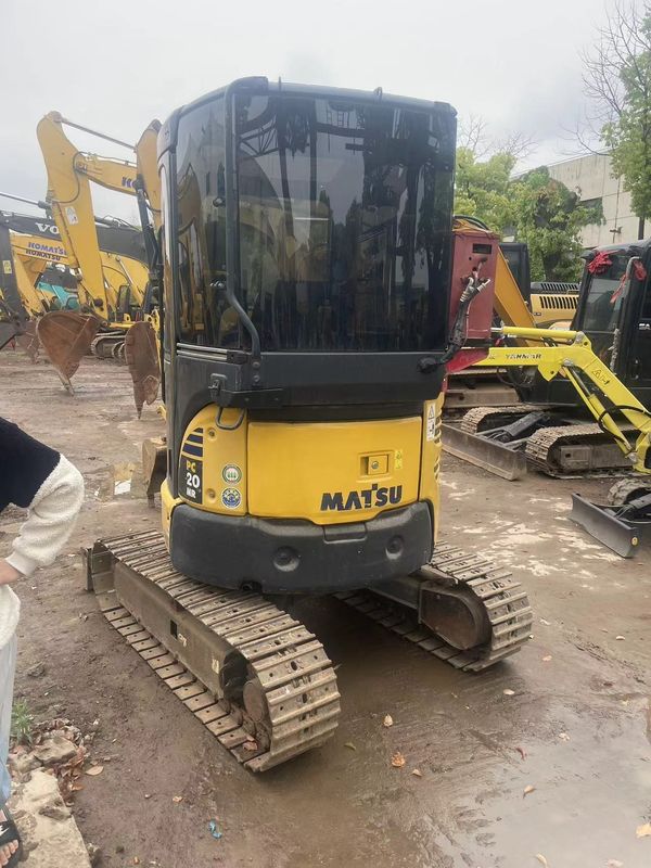 low price in stock excav crawler Komatsu PC20 with cab excavator second handJapan Used Komatsu hydraulic crawler excavator used
