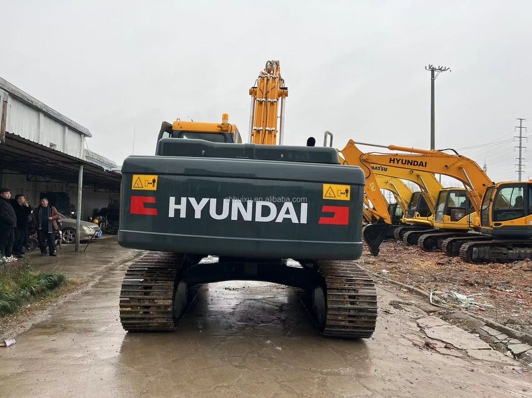 Construction Machine Used Hydraulic Crawler Excavator Hyundai 225-9 Brand Korea