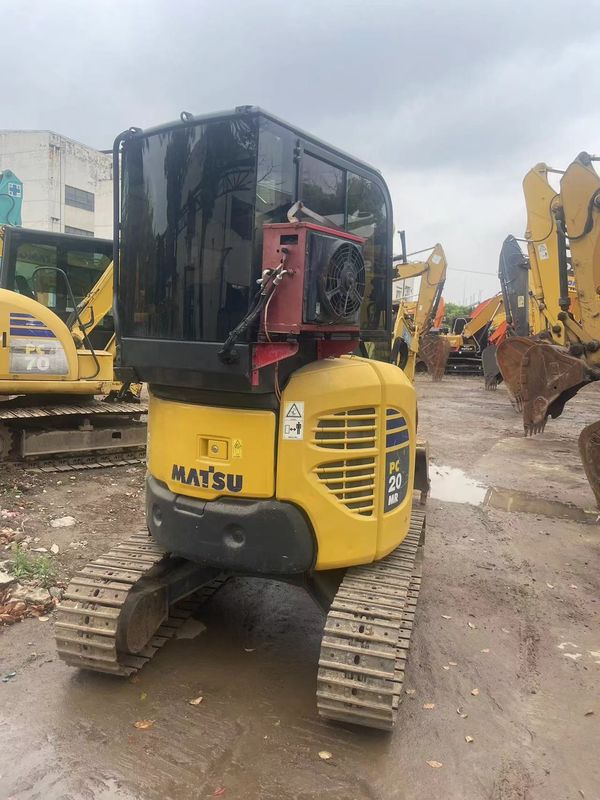 The best mini excavator Komatsu PC20 with cab small digger used machinery excavators mini mini small excavator