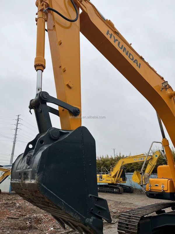 Construction Machine Used Hydraulic Crawler Excavator Hyundai 225-9 Brand Korea