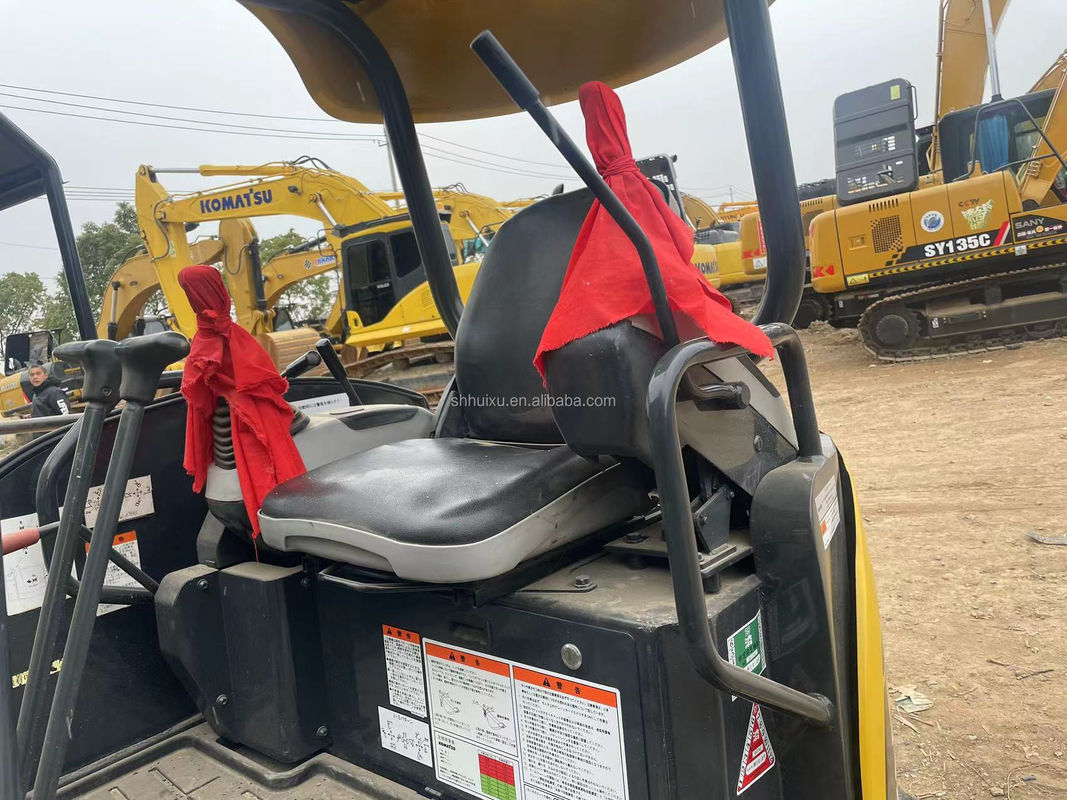 Smallest mini excavator Komatsu PC20 without cab small digger used machinery mini the excav best excav crawler