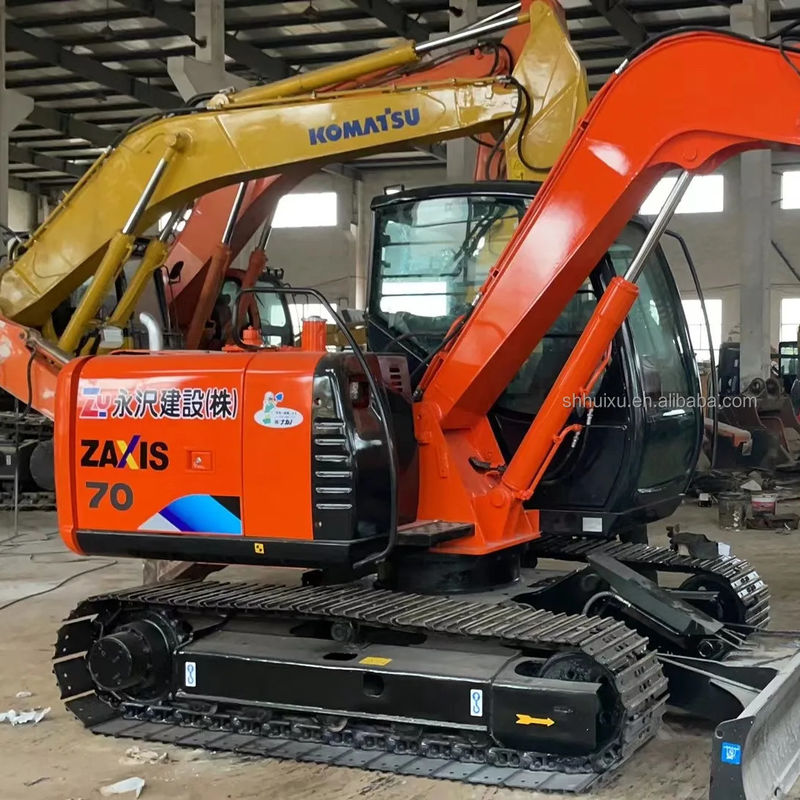Second-hand  excavators HITACHI ZX60 ZX70  construction machinery  excellent performance low  price