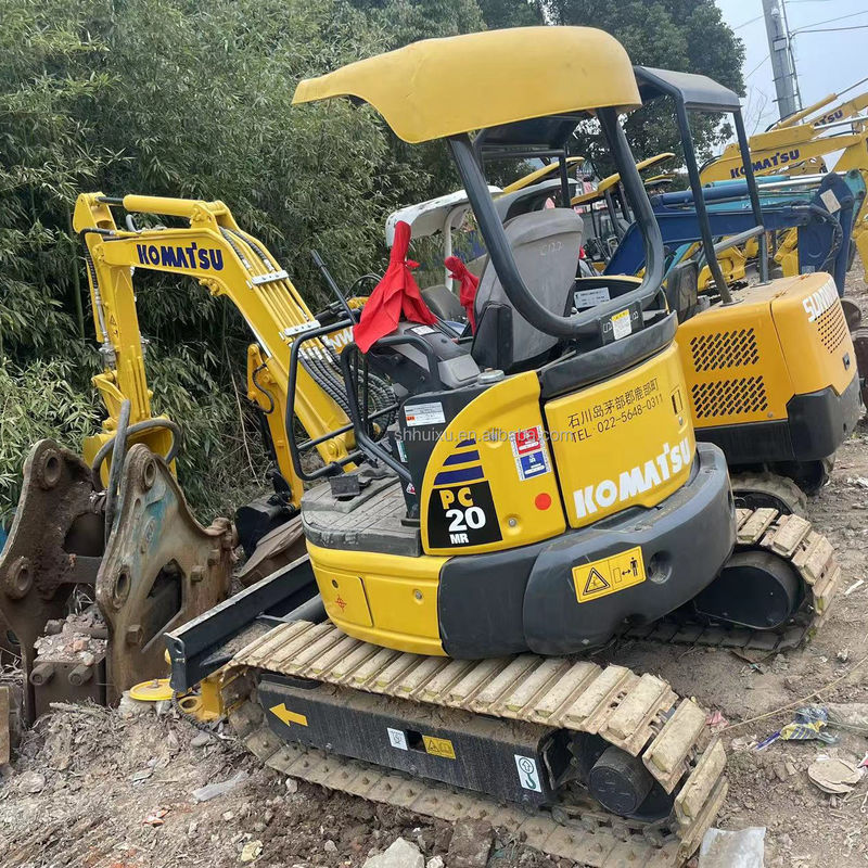Komatsu mini PC20 without cab small digger used machinery Komatsu small excavator japanese used excavator for sale