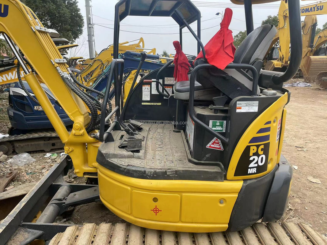 Komatsu mini PC20 without cab small digger used machinery Komatsu small excavator japanese used excavator for sale