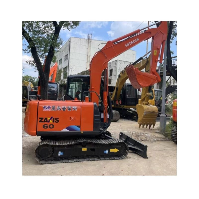 Quality hitachi used zx60 6 ton mini excavators 60 model hitachi machinery for sale