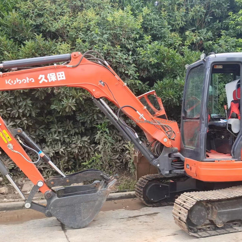 Low working hours second-hand hydraulic excavator Kubota Kx135-5 used excavator Handy excavator price