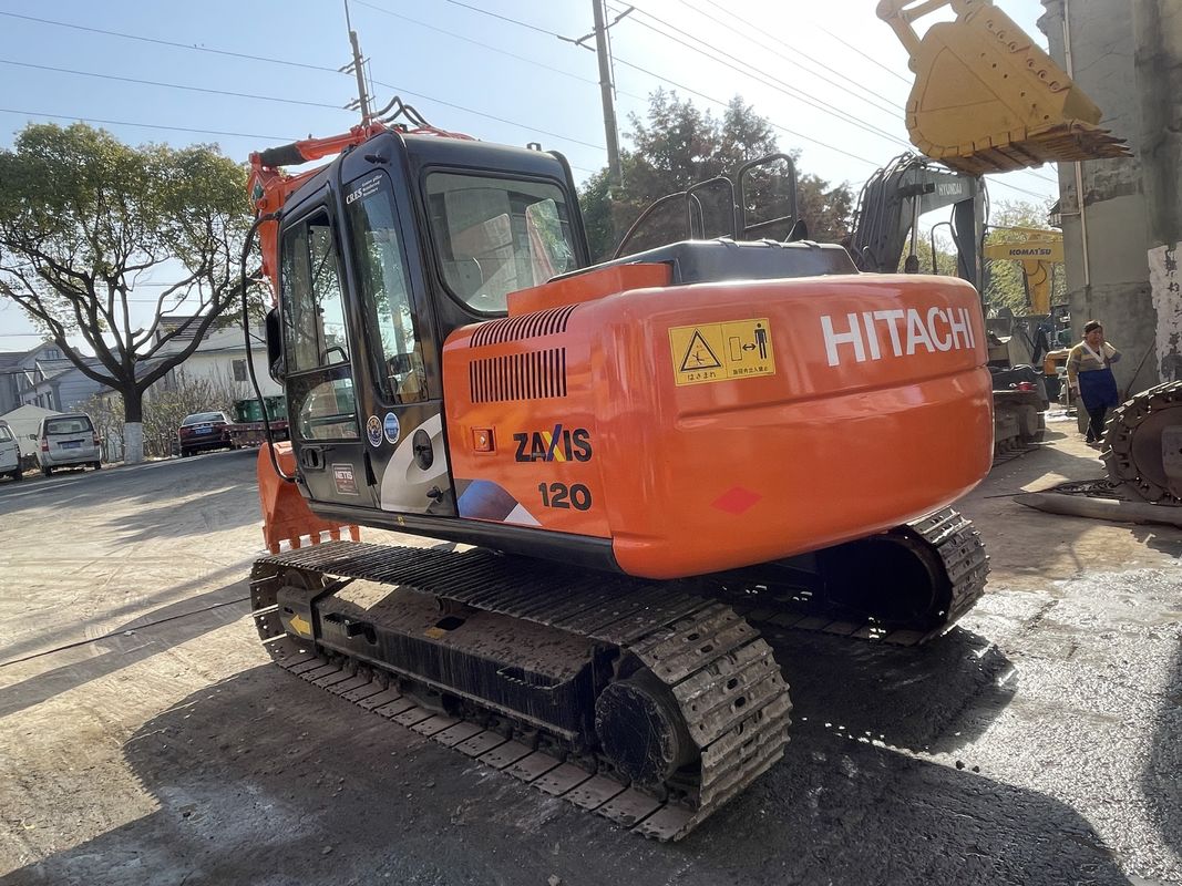 secondhand Machine Used excavator digging machine HITACHI 120  At A Low Price For Sale