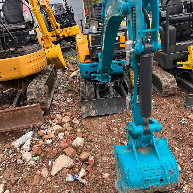 Low working hours road machinery Kubota U17 used excavator with high quality engine and pump excav cheap excav used crawler