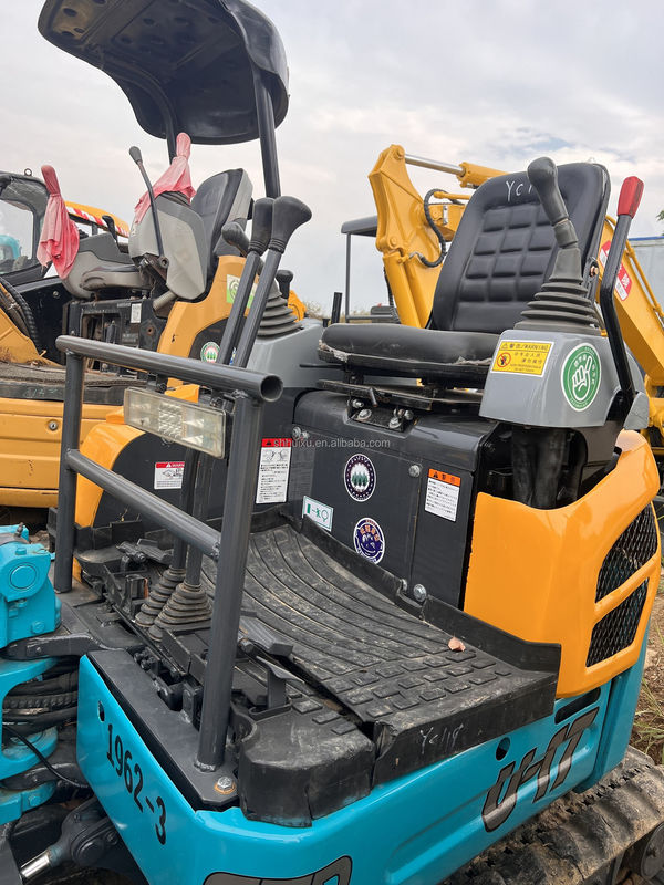 Low working hours road machinery Kubota U17 used excavator with high quality engine and pump excav cheap excav used crawler