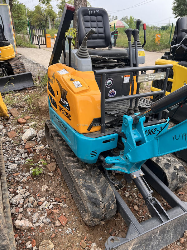 Low working hours road machinery Kubota U17 used excavator with high quality engine and pump excav cheap excav used crawler