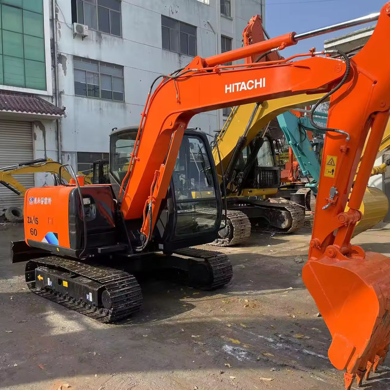 Original Factory Made Quality hitachi used zx60 6 ton mini excavators 60T  hitachi machinery factory price
